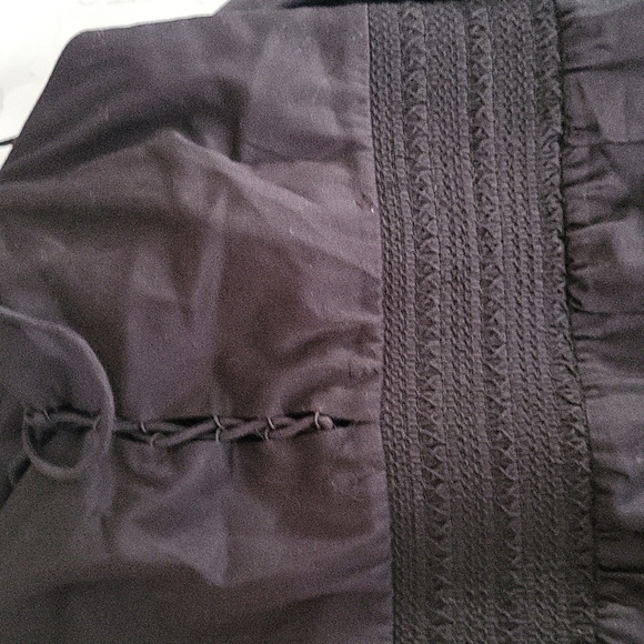 Alice + Olivia JORI Spaghetti Strap Tiered Maxi Classic Black Dress - Picture 8 of 8